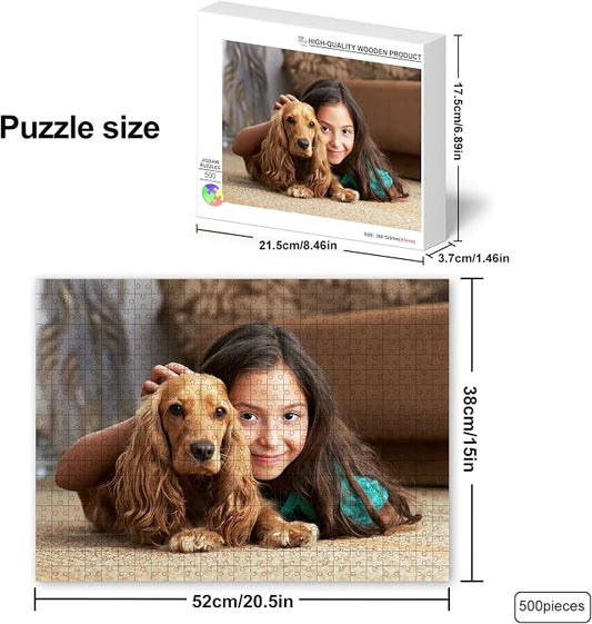 Personalized Photo Puzzles, Custom Jigsaw Puzzle - Image 2
