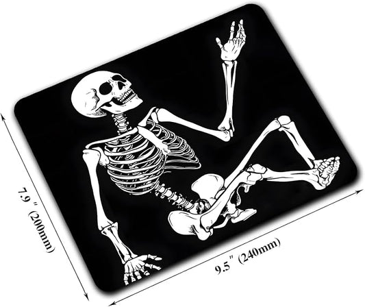 Cool Funny Skull Custom Mouse Pad - Image 2