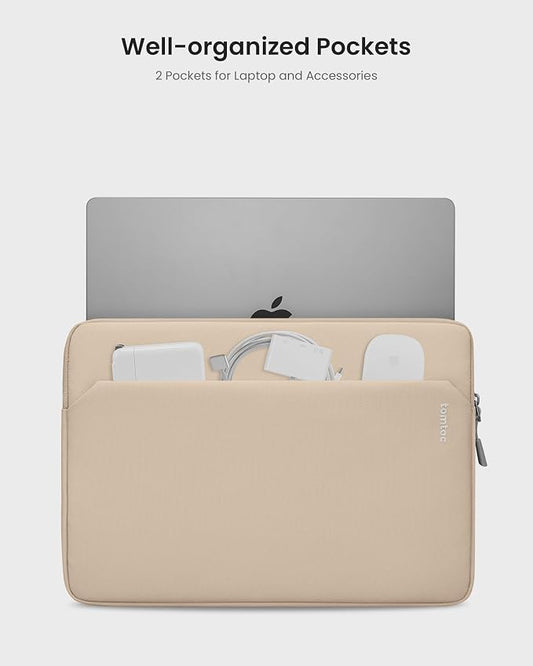 tomtoc Slim Laptop Sleeve Case for 13-inch New MacBook Air M4/A3420 M3/A3113 - Image 2