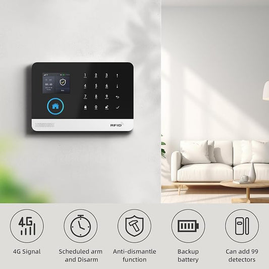 PGST Home Security Systems for House, Wireless Home Security Alarm System - Image 2
