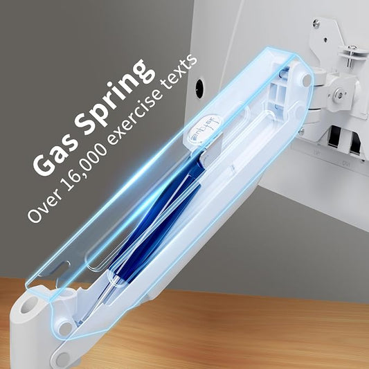 Suptek Monitor Mount Gas Spring Single Monitor Arm Desk Mount Stand Fully - Image 2