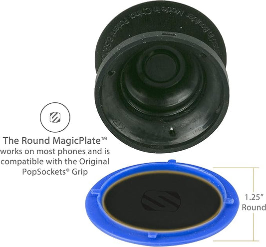 Scosche MPRNDRK-SP MagicMount Replacement Metal Plate Kit - Image 2