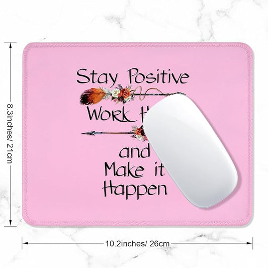 ITNRSIIET Mouse Pad with Stitched Edge Premium Textured Smooth Precise - Image 2