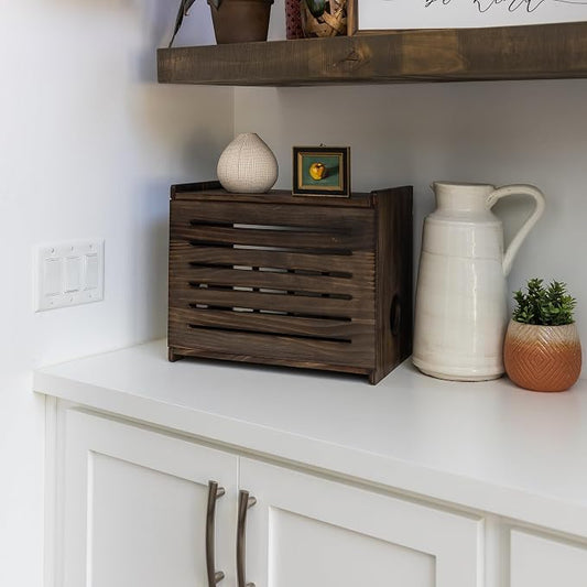 Wooden WiFi Router Storage Box - Image 2