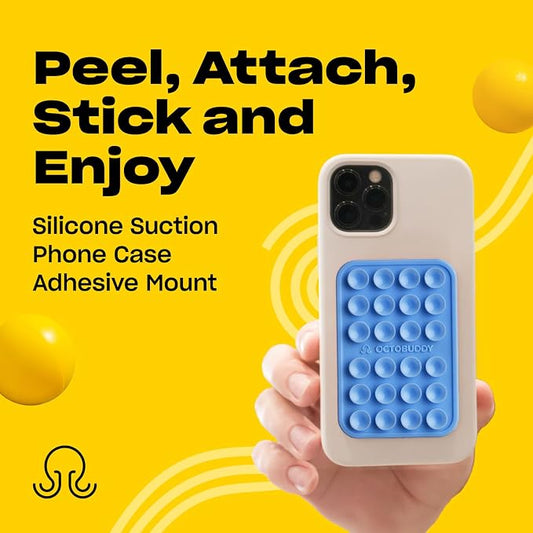 Classic - Silicone Suction Phone Case Adhesive Mount - Hands-Free, Strong Grip - Image 2