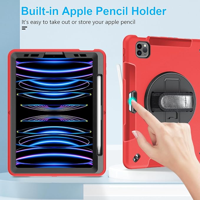 Case for iPad Pro 11 Inch 2022/2021/ 2020/2018: Cover for iPad 11 Inch 4th/ - Image 8