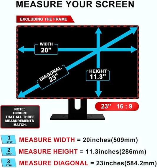23 inch Computer Privacy Screen Filter - Image 2