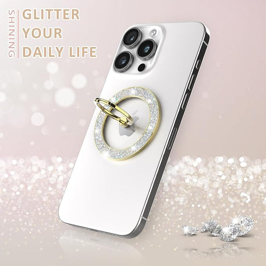 Magnetic Phone Ring Holder for MagSafe, Magnetic Phone Grip for iPhone - Image 2