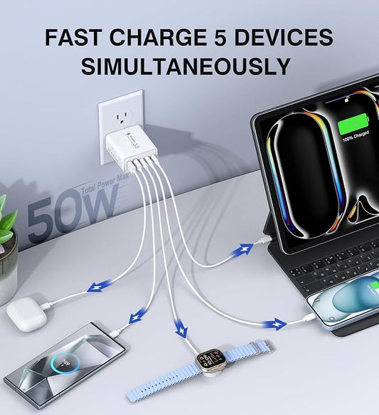 50W USB C Charger Block - Image 2