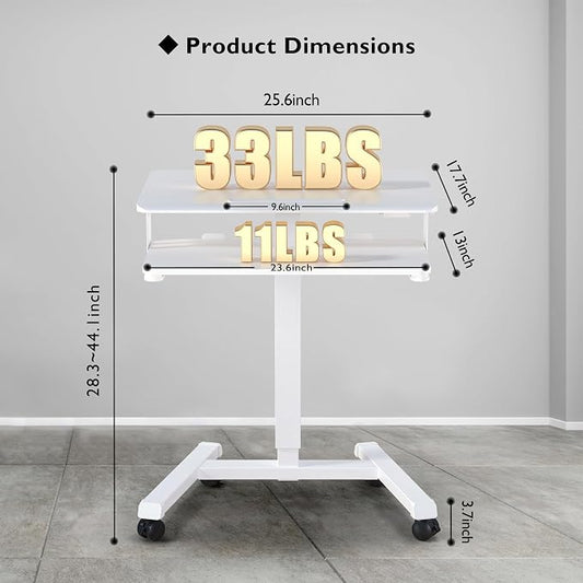BONTEC Mobile Standing Desk - Image 2