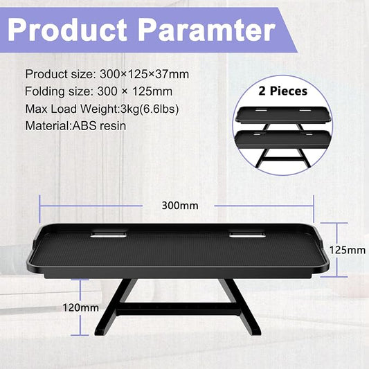 TETVIK TV Top Shelf Screen Adjustable Monitor Top Shelf Storage Bracket Tray - Image 2