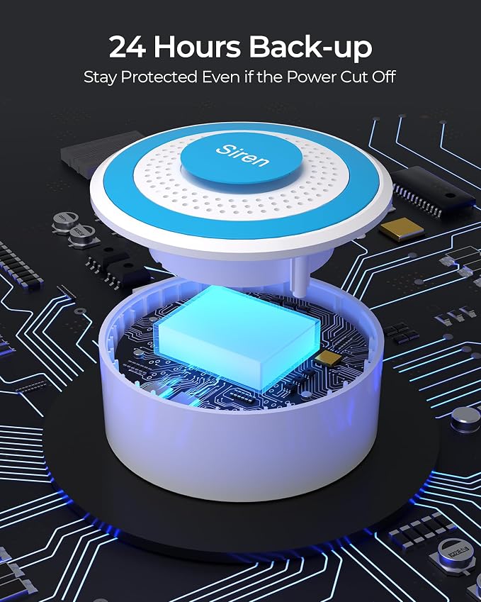 Alarm System for Home Security, Wireless Alarm System 20 Piece Kit - Image 9