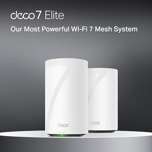 TP-Link Deco 7 Elite BE95 BE33000 Quad-Band WiFi 7 Whole Home Mesh System - Image 2