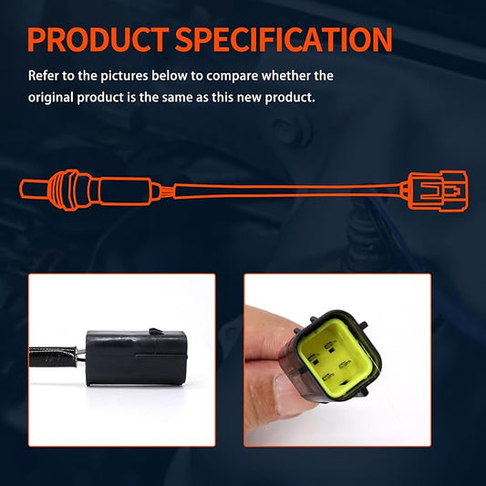 HiSport 226A0-JA10C O2 Oxygen Sensor Rear Downstream 2PCS - Image 2