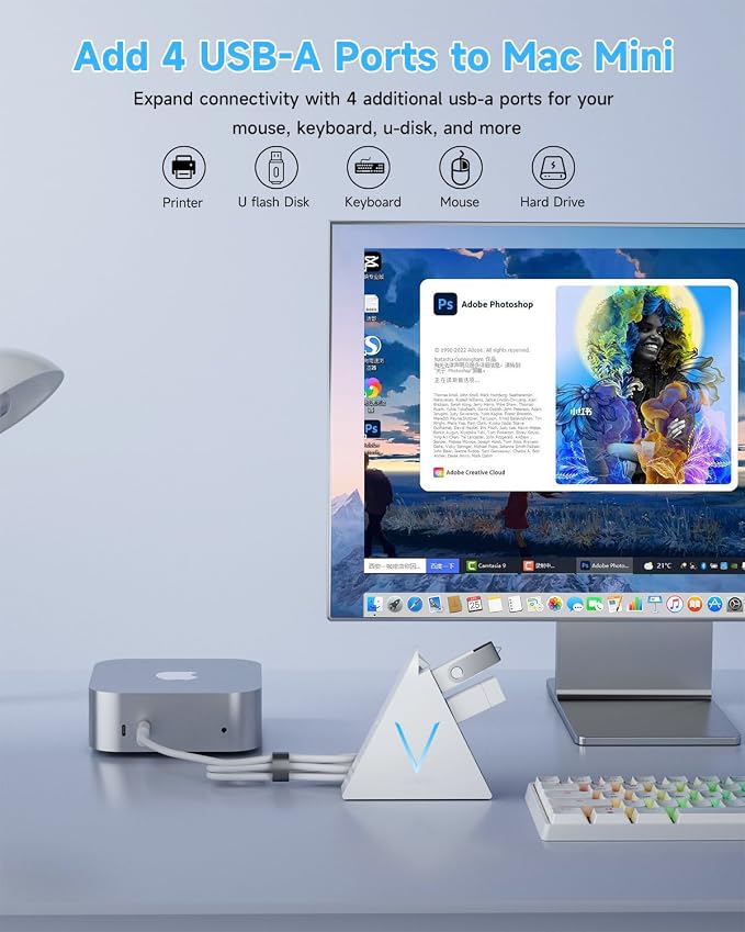 USB C Hub JoyReken, USB C to USB Hub - Image 8