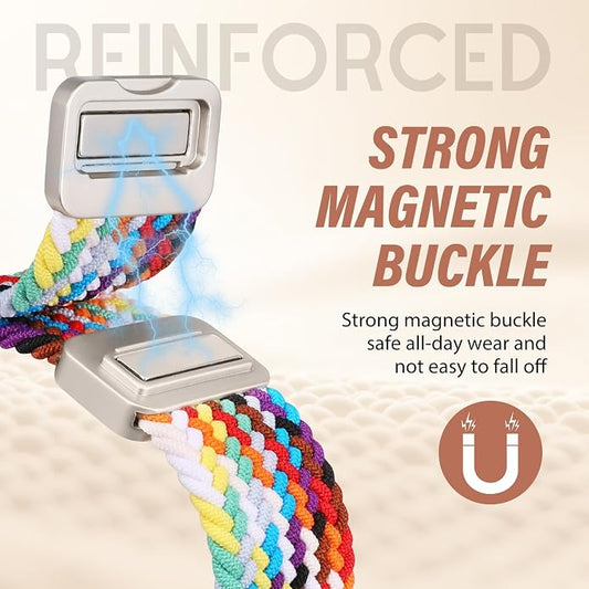 TOYOUTHS Braided Magnetic Band Compatible - Image 2