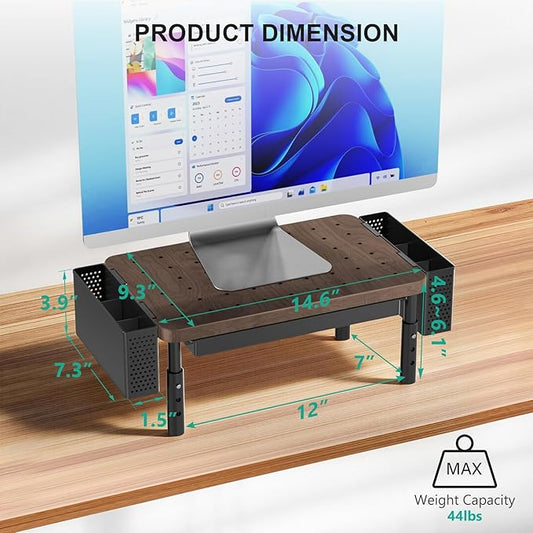 WALI Plastic Computer Monitor Stand - Image 2