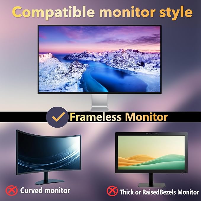 Magnetic Invisible Hidden Design Computer Privacy Screen Filter 27 Inch - Image 8