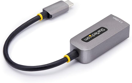 StarTech.com 2.5GbE USB-C to Ethernet Adapter, NBASE-T NIC, USB 3.0 Type-C - Image 2