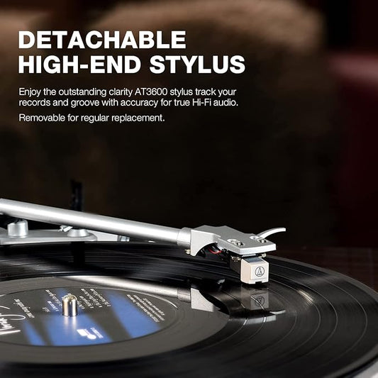 Turntables Belt-Drive Record Player - Image 2