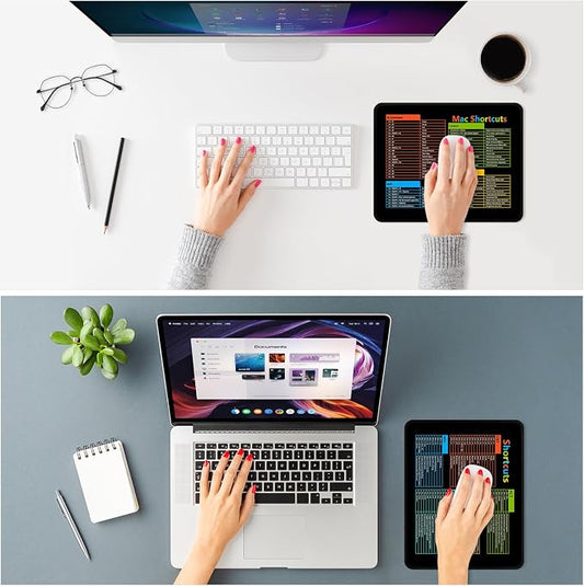 ITNRSIIET Mouse Pad Non-Slip Rubber Base Smooth Surface Stitched Edges - Image 2
