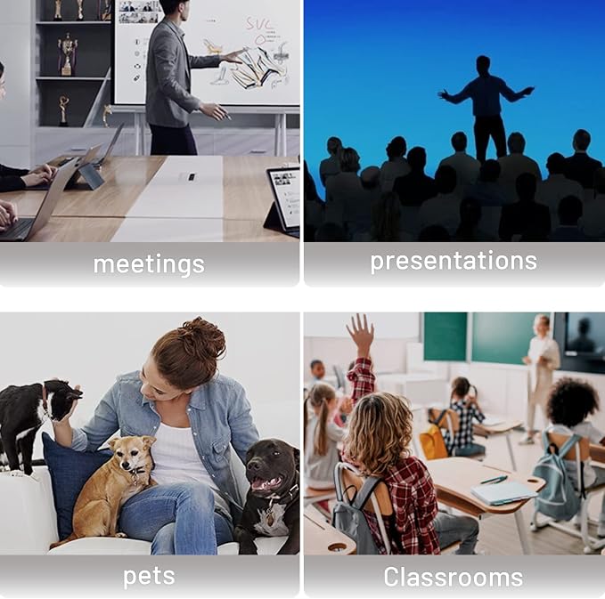 Bluetooth Presentation Clicker Wireless Presenter, Air Mouse - Image 8