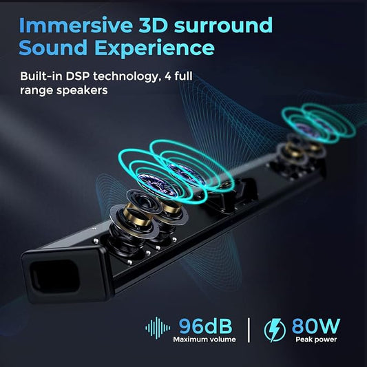 OXS S3 Sound Bars for TV, Home Theater Audio - Image 2