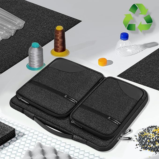 ZINZ Laptop Case 15 15.6 16 inches Sleeve Slim Briefcase Spill-Resistant Handbag - Image 6