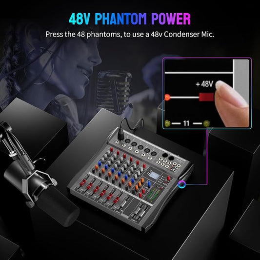 Professional DJ Audio Mixer - Image 2