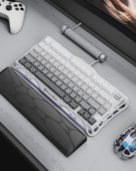 GravaStar Mercury K1 75% Wireless Mechanical Gaming Keyboard, Aluminum Alloy - Image 2