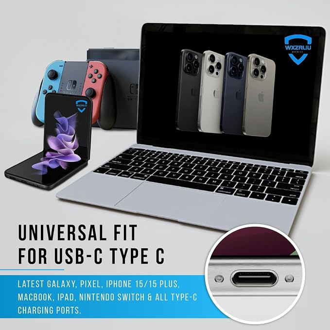10PCS USB C with Grip Port Dust Plug, Easy Grip Dust Plug Cover, Type-C Dust - Image 7