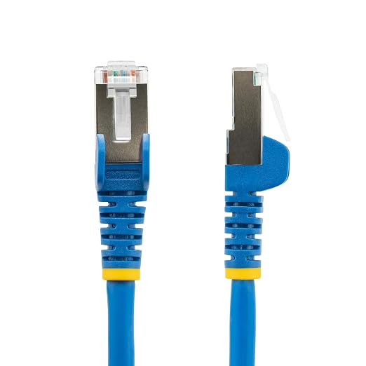 StarTech.com 100ft Blue CAT6a Ethernet Cable, Snagless RJ45, 100W PoE++ - Image 2