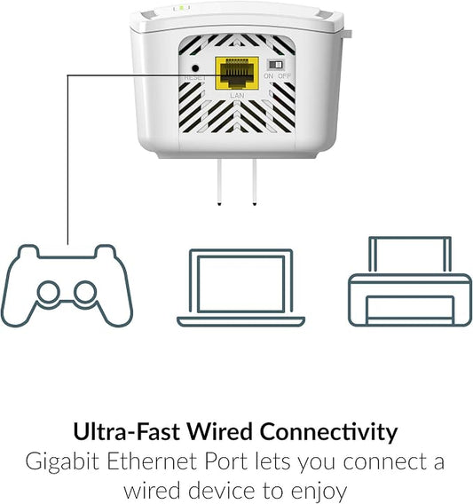 D-Link AC1750 Mesh Wi-Fi Range Extender - Image 2