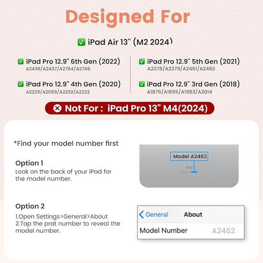 OYEEICE for iPad pro 12.9 case - Image 2