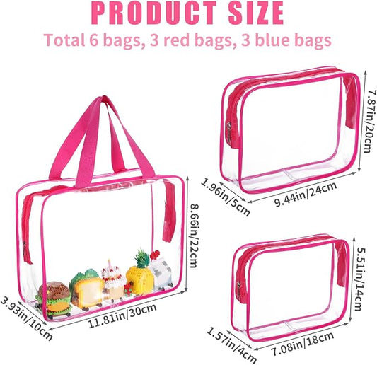 6 PCS Waterproof Toy Storage Bags - Image 2
