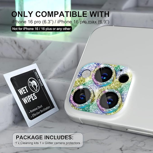 Choiche Compatible for iPhone 16 Pro/iPhone 16 Pro Max Camera Lens Protector - Image 2
