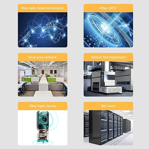 Fibergaga-0.5m OS2 ST to ST Fiber Patch Cable, Single Mode, Length Option: - Image 6