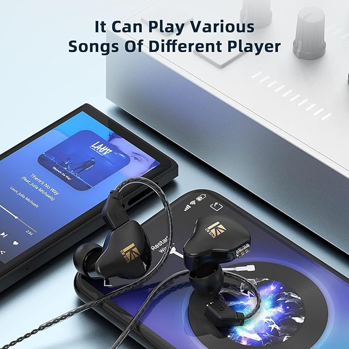 KBEAR KS1 USB C Headphones Wired Earbuds, Crystal Clear Sound Earphones - Image 6