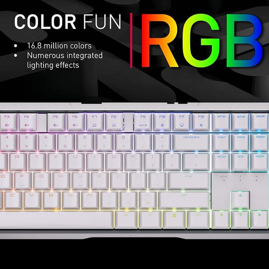 Cherry MX 3.0S Wireless Mechanical Gaming Keyboard. Aluminum Housing Built - Image 2