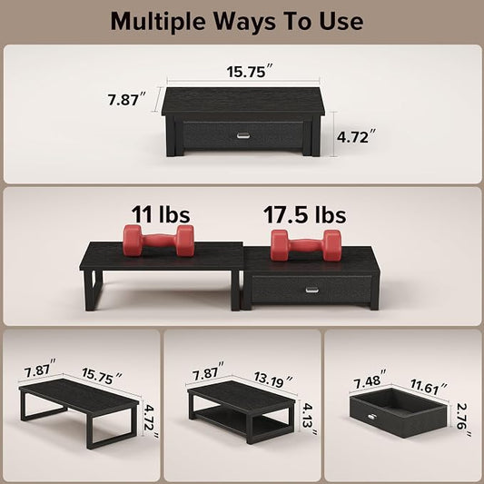 WOHOMO Dual Monitor Stand Riser - Image 2