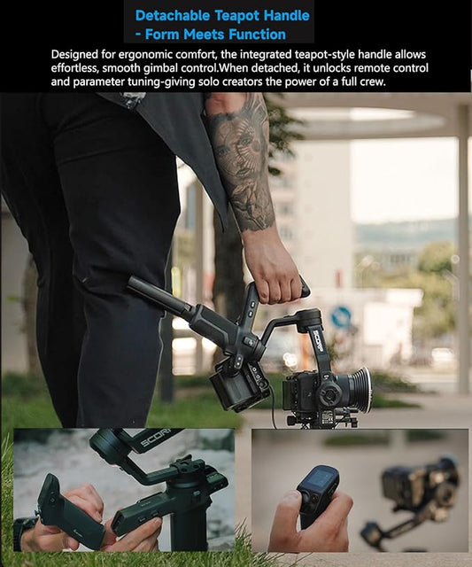 FeiyuTech SCORP 3 KIT Gimbal Stabilizer - Image 2