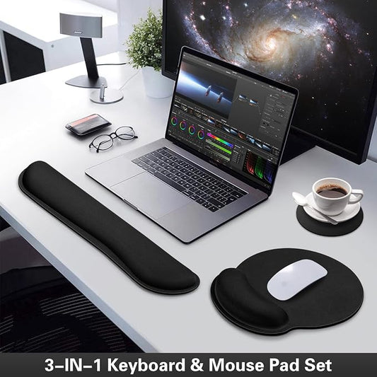 Ergonomic Keyboard Wrist Rest, Mouse Pad - Image 2