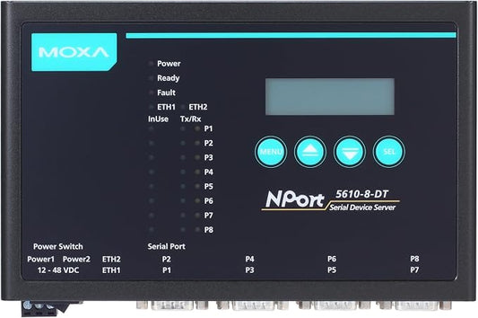 MOXA NPort 5610-8-DT - Image 2