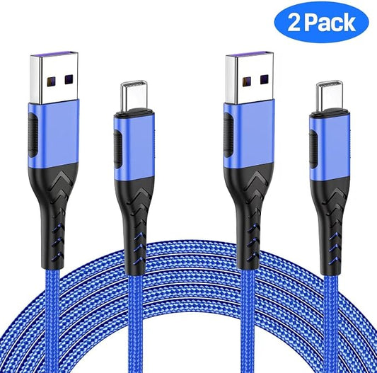 Durcord USB C Cable, Upgarded 2Pack 3ft Fast Charging USB Type C Charging Cord - Image 2