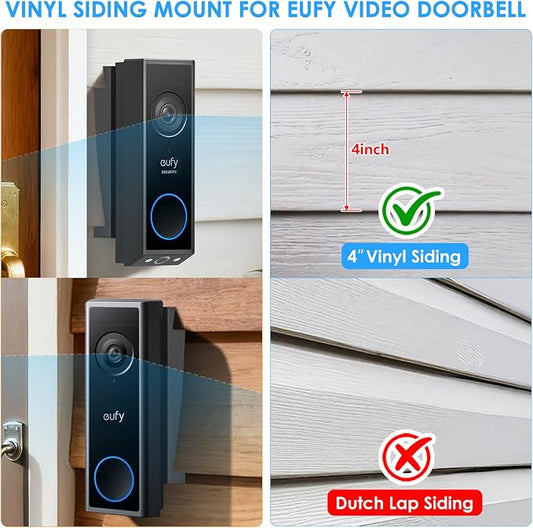 Doorbell Vinyl Siding Mount/Angle Adjustment Mount - Image 2