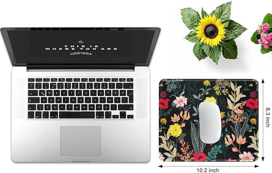 JIKIOU 3 Pack Mouse Pad with Stitched Edge, Comfortable Mouse Pads with - Image 2