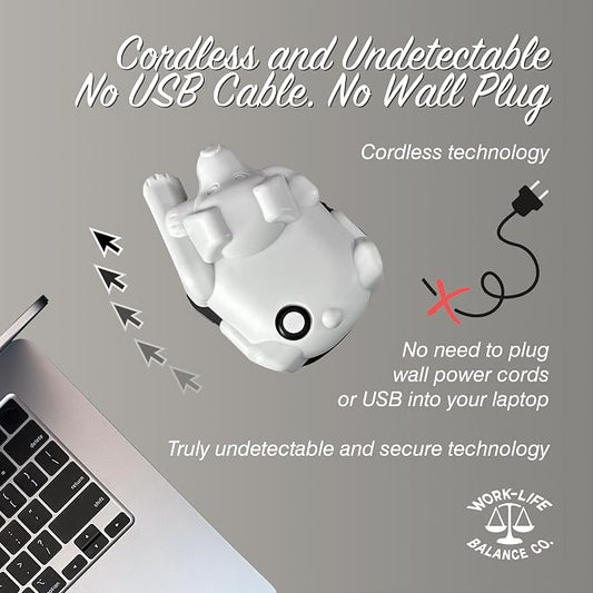 Laptop Trackpad Jiggler -AA Battery Lasts 6 Months -Undetectable -Cordless - Image 2