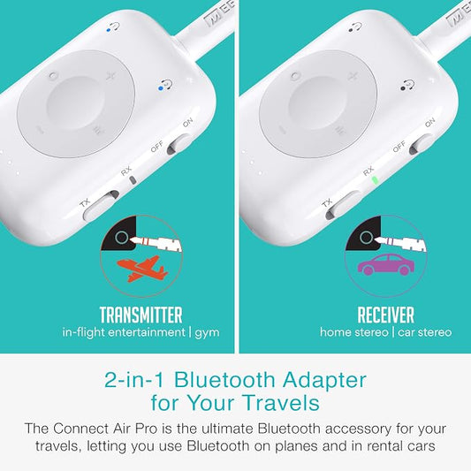 MEE audio Connect Air Pro Bluetooth Wireless Audio Transmitter & Receiver - Image 2