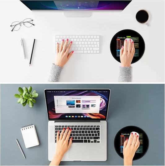 ITNRSIIET Mouse Pad Non-Slip Rubber Base Smooth Surface Stitched Edges - Image 2
