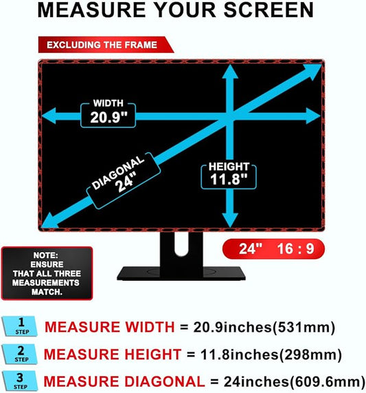 24 inch Computer Privacy Screen Filter - Image 2